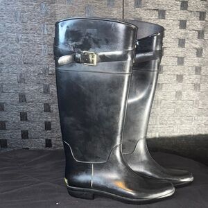 Women’s rossalyn 2 Polo by Ralph Lauren Black rubber  Winter & Rain Boots